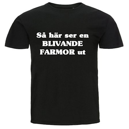 T-shirt - Så här ser en blivande farmor ut