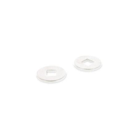 Schäfer & Peters 044040180 Brikke for trekonstruksjoner A4, DIN 440 18 x 56 x 5 mm, 50-pakk, Innfesting