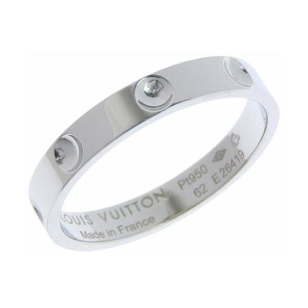 Louis Vuitton Vintage Rings grå, Dam Vintage Smycken, Dam, Storlek: ONE SIZE