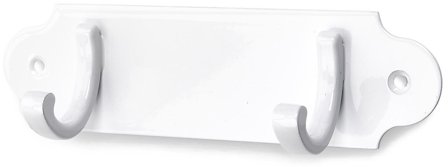 Habo 1803-2 Håndklehenger 45 mm, aluminium Hvitlakkert, Baderom