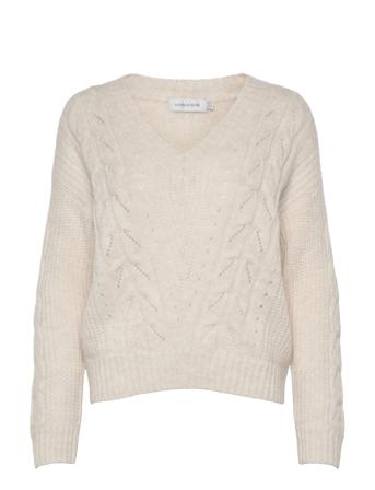 Lnbaya Knit Pullover Rws Pullover Creme Lounge Nine
