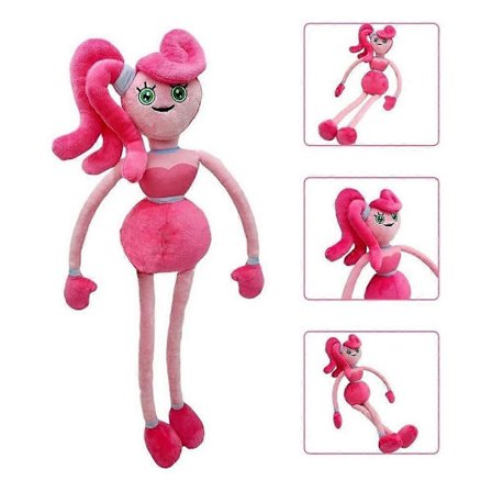 Mommy Long Legs pehmolelu, vaaleanpunainen, 63 cm