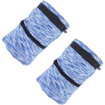 Håndleddsveske, lommebok med glidelås for løping, gåing, hiki