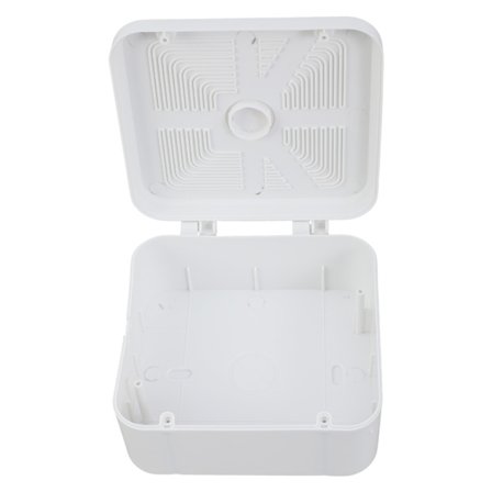 Flerbruks koblingsboks i plast for kamerabrakett, skjuling av overflødig solcellepanelkabel, tak- og veggmontering