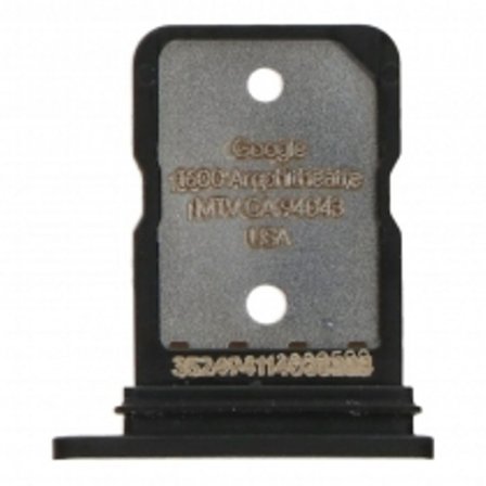 Google Pixel 5 Sim Card Tray - Black