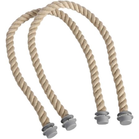 O Bag Lange Håndtag, 2 stk. Klassisk Tov Håndtag Håndtag Udskiftning til Obag Canvas Taske Tilbehør Kvinders Taske Lysegrøn, Håndtag O Bag