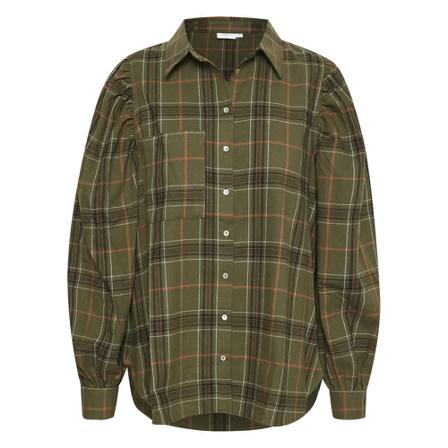 Saint Tropez Hubbasz shirt Grøn, Dame Bluser
