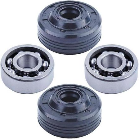 2 sæt krumtapshus krumtap hovedleje oliesegl til Husqvarna 36 41 136 136E 137 137E 141 141E 142 235E 240E motorsav dele 530056363