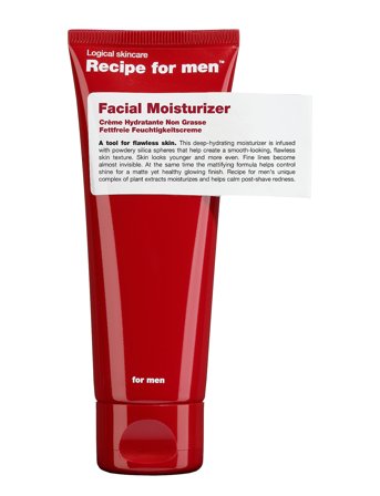 Recipe for Men Recipe Facial Moisturizer - Nude - 75 ml