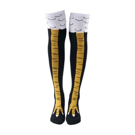 Kyllinge Ben Sokker Kvinder Tegneserie Kyllingefødder Sokker 1 Par F