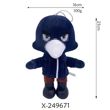 Dockmobilspel Wilderness Fighting Card Dockleksak Brawl Stars Stående Plysch