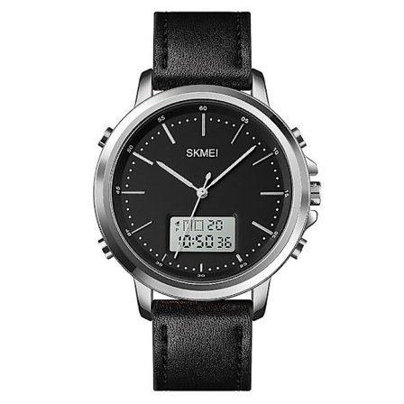 Skmei 1652 Men Watch, Färg: Silver Shell White Machine