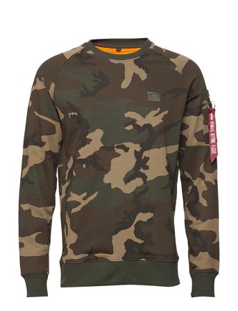 X-Fit Sweat Svetari Collegepaita Vihreä Alpha Industries