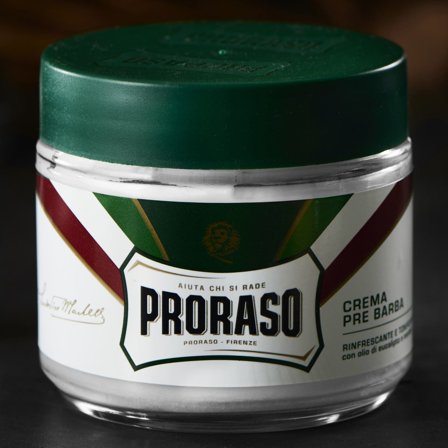 100ml Eucalyptus & Mentol Preshave Creme för män - Rakkräm & -tvål