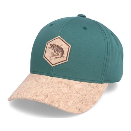 Skillfish - Zelená adjustable Kšiltovka - Pike Fish Patch Spruce/Cork Adjustable @ Hatstore