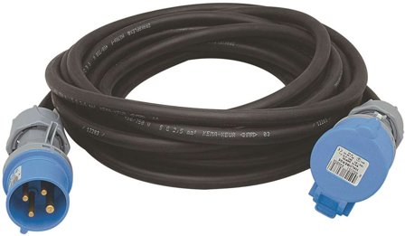 Malmbergs Skjøtekabel 3-Fas 16A 230V 10m 4G2,5 IP44