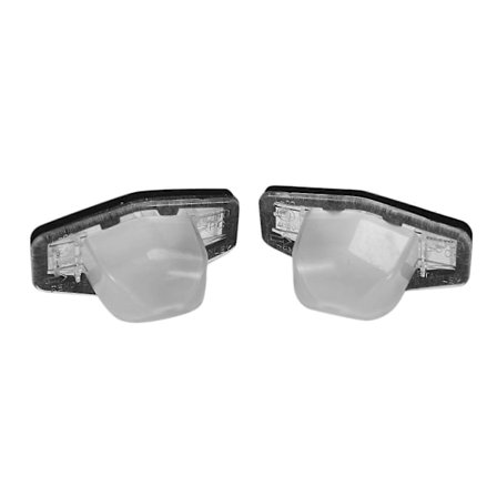 LED-nummerskyltslampa för Honda Civic CR-V Odyssey HR-V Accord, 2-pack, nummerskyltslampa