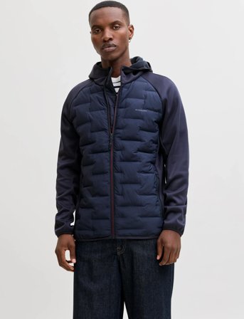 Jack & Jones Jjeperfect Hybrid Jacket Noos - Navy - XL