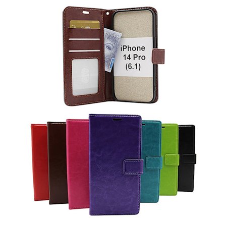 Crazy Horse Wallet iPhone 14 Pro (6.1)