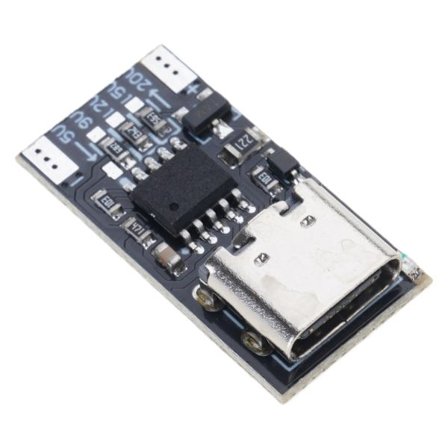 Justerbare spenninger USB C utløserkort hurtiglademodul for flere enheter