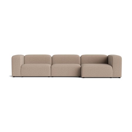 Milo XL chaiselong sofa, højrevendt | 360cm - Puente Greige - 360x130x72 - Sofa, chaiselong