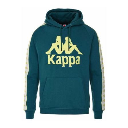 Kappa - Hood Tröjor - Grön - Herr - Storlek: S, Herr, Storlek: S