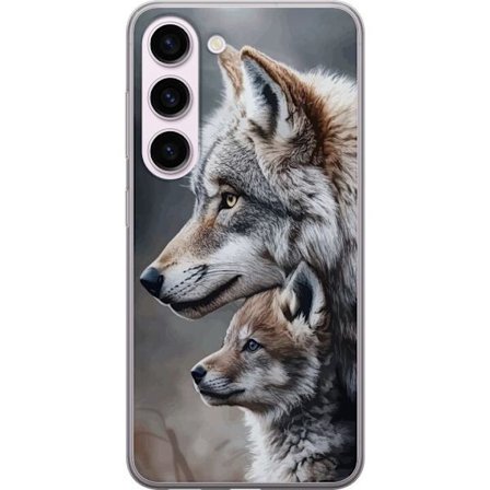 Kompatibelt Mobildeksel til Samsung Galaxy S23 Ulver Ville Wolf Dyr Mystikk