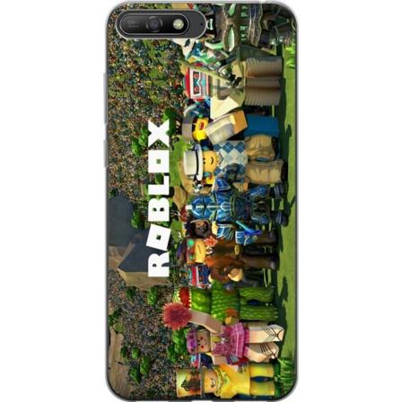 Huawei Y6 (2018) Cover / Mobilcover - Roblox