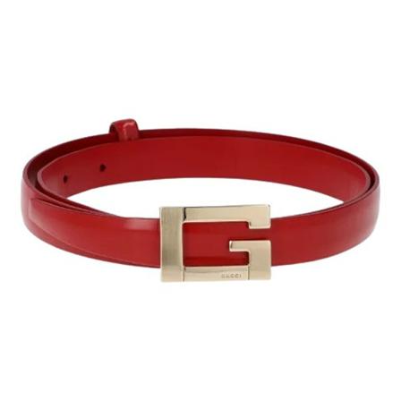 Gucci Vintage Pre-owned Læder baelter Rød, Dame Vintage Accessories, Størrelse: ONE Size
