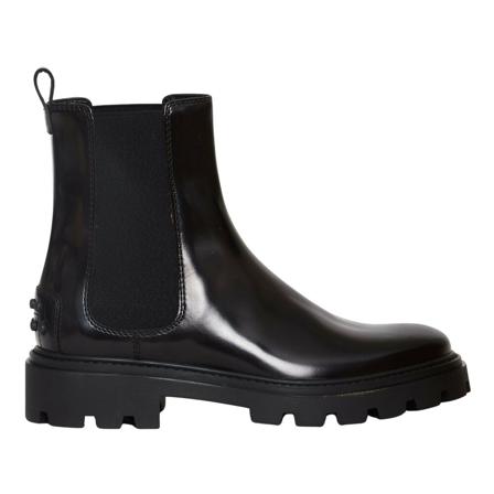 Tod's, Ankle Boots Zwart, Dames, Maat:40 EU