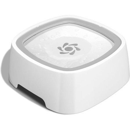 Anti-søl hundevannskål, Anti-overflod hundeskål for kjæledyr, Flytende vannskål, Hundeskål for hund, katt, valp, 1.5L Anti-søl hundeskål