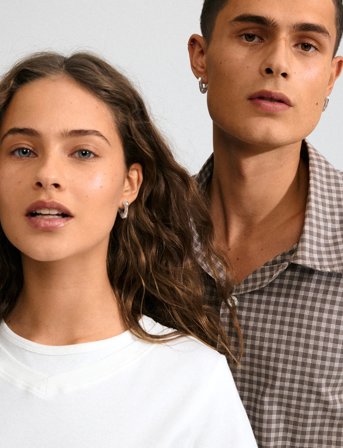 Pilgrim Free Earrings Silver-Plated - Silver - ONE SIZE