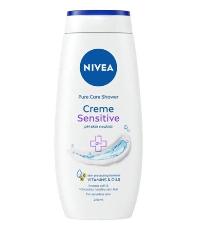 Nivea Bagnodoccia Creme Sensitive Bagnoschiuma in Crema