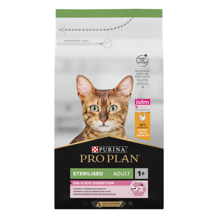 Purina Pro Plan - Katt Adult Sterilisert Delicate Digestion Kylling 3 kg - Katt - Kattefôr & kattemat - Tørrfôr for katt - ZOO.no
