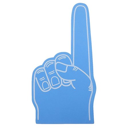 EVA Skumfinger til Håndopmuntring Skumfingre Sportsbegivenhed Rekvisitter Sports Cheerleading Forbrugsvarer