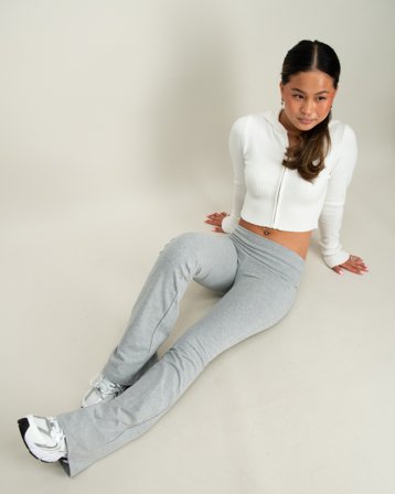 RYVLS L/W Flare Leggings Grau Hosen Mädchen - Kids Brand Store