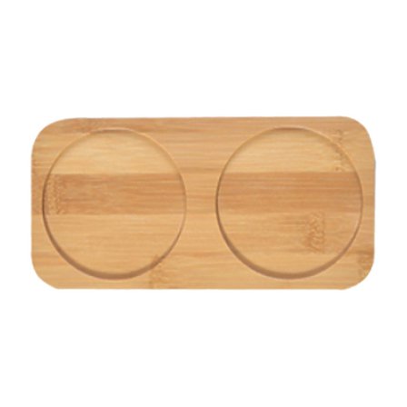 Peberkværnsbakke i bambustræ til salt, peber, festdekorationer og boligindretning S