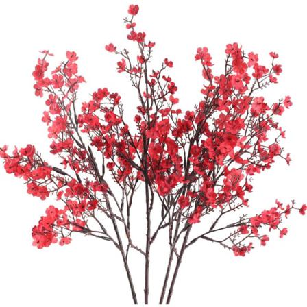4st Gypsophila Konstgjord Blombukett