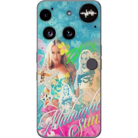 Kompatibelt Mobildeksel til Nothing Phone (3) Eventyrverden med Steve, Creeper og dyr i fargerik blokkgrafikk