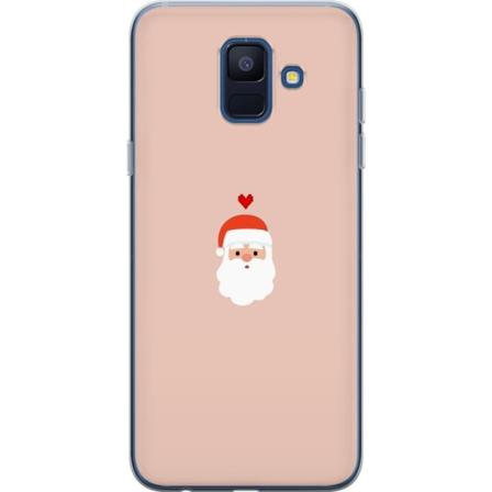 Samsung Galaxy A6 (2018) Genomskinligt Skal Kärlek Tomte