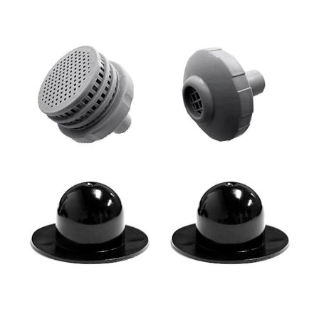 25022e Svømmebasseng Vannstråle Tilkoblingssett Med Uttak Sil Gitter Basseng Innstrøm Sil Tilkobling