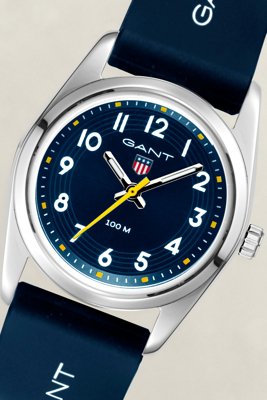 GANT - Graduate Klokke med Mørkeblå Silikonrem (2-6 år) navy