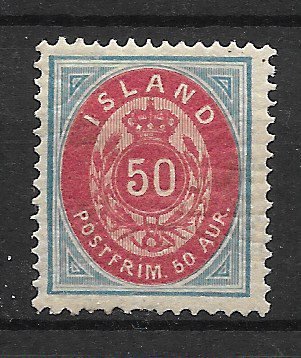 Island 1892 - AFA 16A - Ubrugt