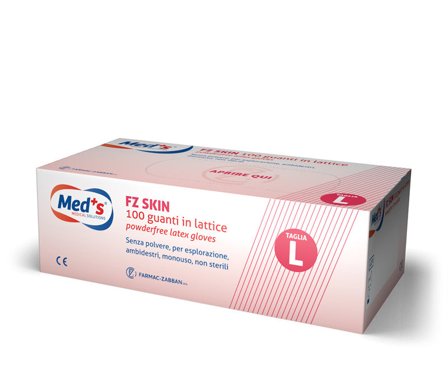 Guanto Skin Lattice Senza Polvere Misura Large 100 Pezzi