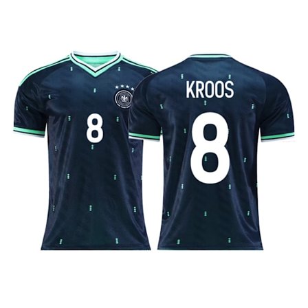 Jalkapallopaita 2026 MM-kisat SAKSA Vieraspelipaita NO.8 KROOS Koot S-2XL