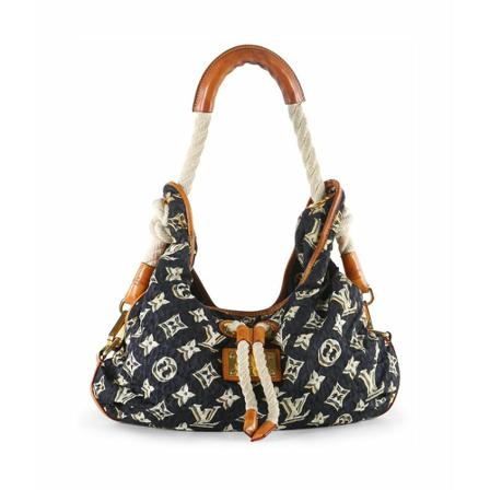 Louis Vuitton, Shoulder Bags Zwart, Dames, Maat:ONE Size,nylon,Bedrukt
