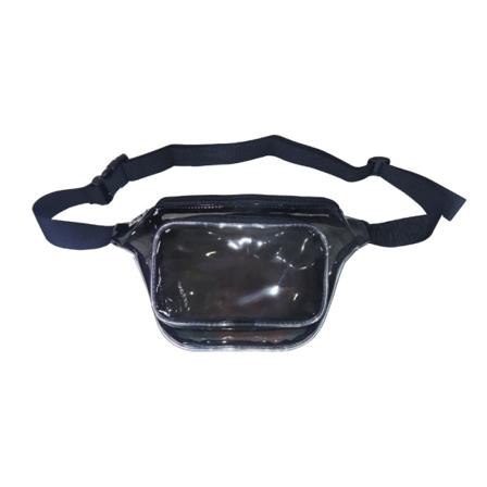 Kvinder Dame Håndtaske Candy Transparent PVC Forfriskende Stilfuld Fritid Udendørs Sport Black