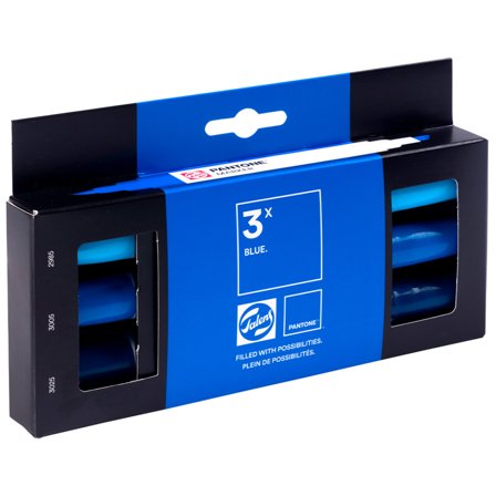 TALENS | PANTONE Marker 3-set Blue
