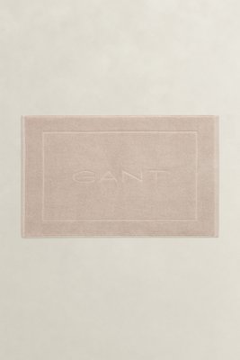GANT - Baderomsmatte i bomullsfrotté 50x80cm silver sand