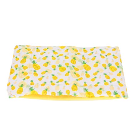 Liskojen nukkumispussi Pehmeä ja lämmin parta-agama-sänky tyynyllä parta-agamalle ja leopardgekolla (ananas-keltainen peitto)